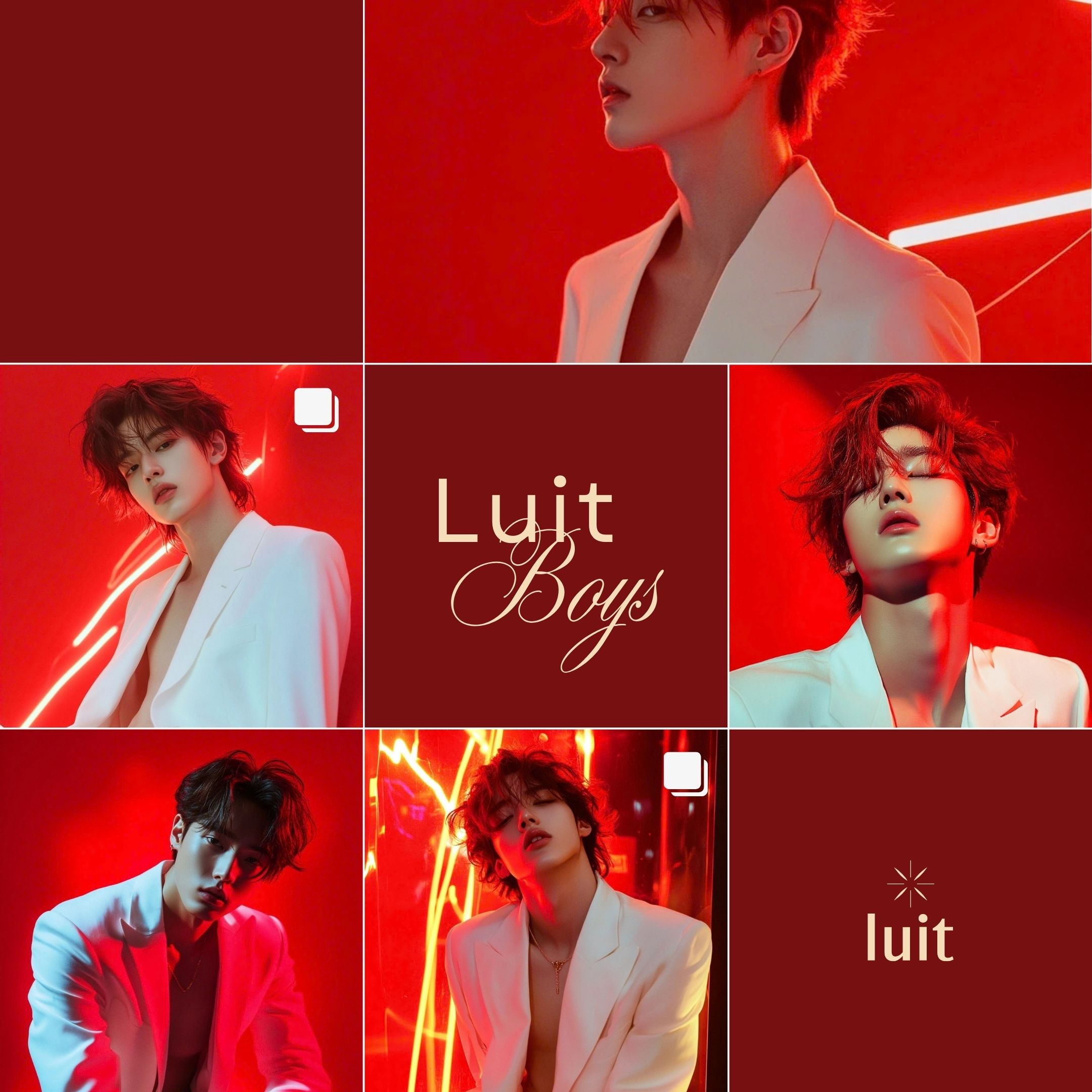 Luit Boys In Red